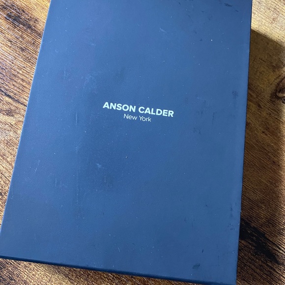 Anson Calder Phone Case...Blue Leather - Picture 3 of 3